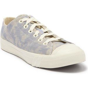 Pro Keds Royal Perforated Camo Sneakers Lace Up Low Top Blue Women Size 7.5 NEW